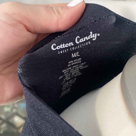 Black bodysuit Cotton Candy M/L 🖤 - Picture 3 of 3